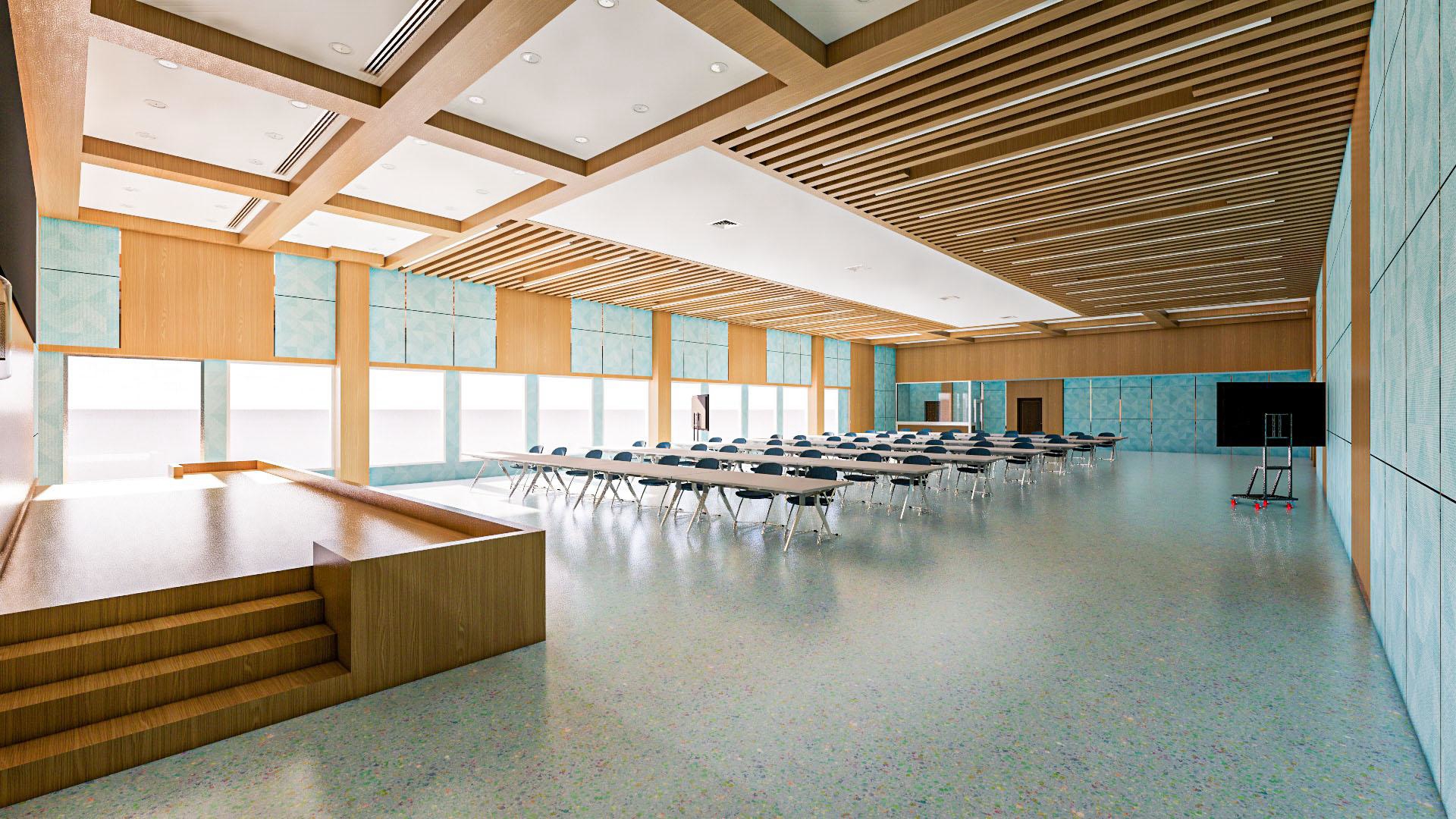 ออกแบบและรีโนเวทภายในห้องประชุม ชั้น 7 รพ.วิภาราม (6)